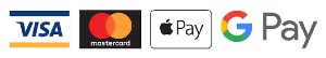 Daysy podporuje platby VISA, Mastercard, Google Pay a Apple Pay